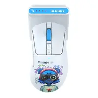 Мышь компьютерная безпроводная Bloody R73 Ultra Duo Nyx Mirage (4711421002363) белая