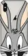 Чехол-накладка PUMP Transperency Case for iPhone X/XS Bugs Bunny