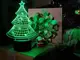 Сменная пластина для 3D светильников "Елка" 3DTOYSLAMP