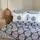 Постельное белье Karaca Home - Moni indigo индиго pike jacquard 200*220 евро