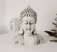 Аромасвічка BUDDHA SANDAL GRAY 100% WOOD WAX 140g 30h Гранд Презент NAC 1061