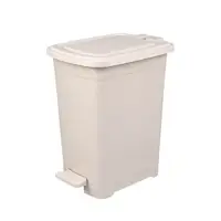 Відро з педаллю вузьке Elif Slim 25 л 342-2 Сірий камінь