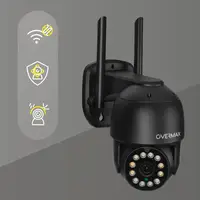 Вулична поворотна IP-камера відеоспостереження Overmax Camspot 4.95 WiFi 2.5K Anthracite / Камера спостереження