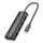 Переходник HOCO Easy safety 4-in-1 Adapter HB41 |Type-C to USB3.0+USB2.0x3||L=0.2M|
