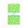 Набор простыни на резинке 60x120 LIME STARFALL