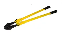 Ножиці для прутів та арматури MASTERTOOL, 750 мм, Ø 10 мм, T8/HRC53~60. Yellow (01-0130)