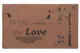 Коврик придверный Dariana Пробка Love D-6162 70х120 см
