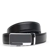 Кожаный ремень с автоматической пряжкой V1GKX47-black