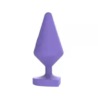 Анальный плаг Large Luv Heart Plug Purple