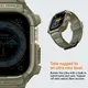 Чехол и ремешок Spigen для Apple Watch Ultra (49 mm) - Rugged Armor Pro 2 in 1, Vintage Khaki (ACS05915)