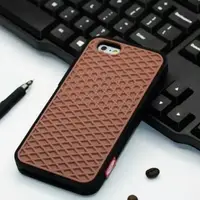 Силиконовый чехол для iPhone 6S/6 - Vans Подошва, Коричневый+черный