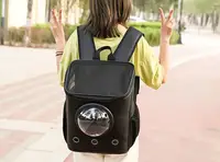 Рюкзак для перенесення тварин з ілюмінатором CosmoPet CP-04 для котів та собак Dark Brown