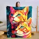 Плед 3D Картина котиков 13453 135х160 см