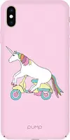 Чехол-накладка PUMP Tender Touch Case for iPhone XS Max Unicorn Biker