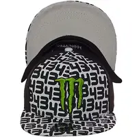 Кепка с прямым козырьком R16020 черный