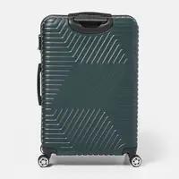 Чемодан средний 4 колеса Ricco Grande T1ABS600green-L
