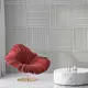 Покрытие виниловое самоклеющееся 3D рейки 600х600х2,8мм SW-00003242