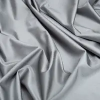 Тканина трикотаж Біфлекс 200 г/м2 стрейчева еластична блискуча для купальників і спортивного одягу сіра