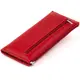 Горизонтальный тонкий кошелек из кожи женский ST Leather 19330 Красный