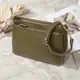 Кожаная сумка с плотным дном для женщин Vintage 22984 Оливковый