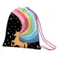 Сумка для обуви YES Unicorn 551636 40х35 см черная