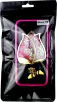 Чехол-накладка TOTO TPU Case Decorative Stones iPhone 7/8/SE 2020 Rose Flower Pink