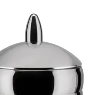 Емкость для хранения сыпучих продуктов Alessi Kalisto 2 из нержавеющей стали