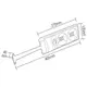 Светильник консольный с фотосенсором на солнечной панели LED 10W 6400K IP65 COMPACT-10