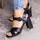 Женские босоножки Fashion Toby 3046 40 размер 25 см Черный