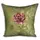 Подушка c принтом габардиновая Paeonia officinalis 40x40 (4P_PW018)