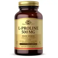 Аминокислота Solgar L-Proline 500 mg, 100 вегакапсул