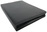 Папка формата A4 из кожзама Portfolio, Украина 01026001 черная