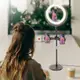 Держатель с кольцевым освещением HOCO Rouge desktop fill light live broadcast stand LV01
