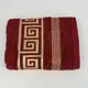 Полотенце для лица махровое Febo Vip Cotton Grek Турция 6389 бордовое 50х90 см
