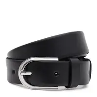 Женский кожаный ремень Borsa Leather 100v1genw80-black