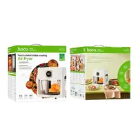 Аерогриль HOCO borosilicate glass air fryer with touch screen HE22 | 1100W, 4.5L |