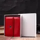 Яркий женский кошелек с монетницей из натуральной кожи ST Leather 19482 Красный