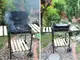Угольный гриль Curron GM3000 43x40см + розжигатель (Польша)