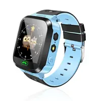 Дитячий розумний годинник з GPS UWatch F1 з ліхтариком синій