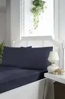 Простынь на резинке сатин с наволочками First Choice Satin Fitted Eclipse 180х200см (+30см)