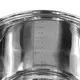 Кастрюля с крышкой Kamille KM-5402 6 л 22 см серебристая