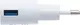 Сетевое зарядное устройство INKAX CD-08 Travel charger + Type-C cable 1USB 1A White