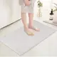 Коврик для ванны и душа с мягким длинным ворсом Bathlux 80*50, нескользящий Белый