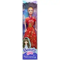 Кукла "Beauty girl", в красном, микс видов