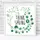 Постер в рамке Think spring 30x30 см (WKMT_21M010_WH)