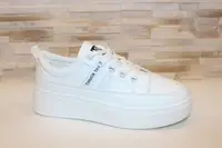 Кроссовки женские белые Т1275