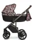 Коляска 2 в 1 Roan Bloom 9023-RB-25, Vintage flowers, чорний