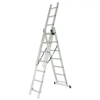 Лестница раскладывающаяся универсальная 3×7 ступеней 4.25м SIGMA (5032314)