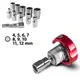 Отвертка с набором бит Trotec 40 pieces Bit and Socket Wrench Set (6200001005)