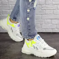 Женские кроссовки Fashion Gabbie 1517 38 размер 24 см Белый